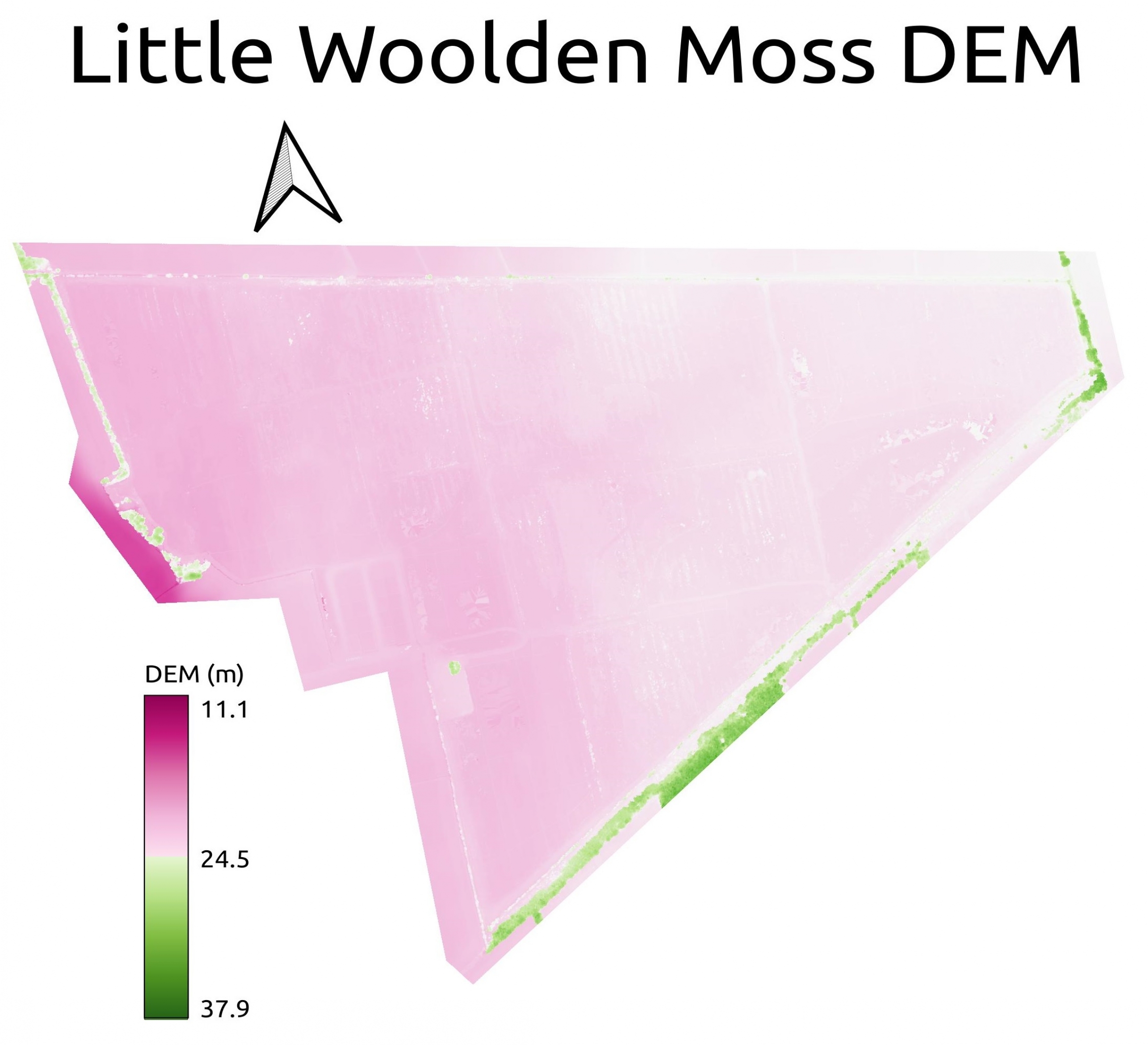 Little Woolden Moss DEM